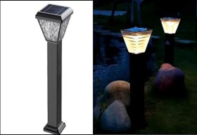Solar Garden Bollard Light