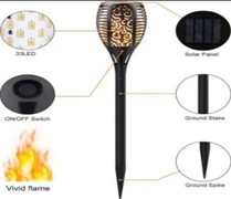 Solar Garden Mashal Flame Light (33 LED)