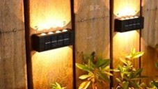 Solar Wall Light Mini 4-Way
